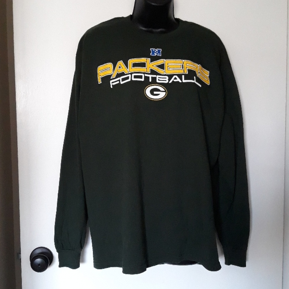 Wisconsin Green Bay Packers Long Sleeve Tee/Jersey NWOT -